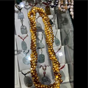 Double strand, Fresh water pearl necklace